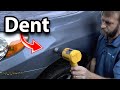 How to Remove Car Dent Without Having to Repaint - DIY