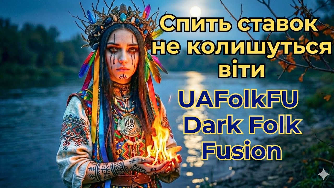 Ukrainian Dark Folk Fusion 💔 Спить ставок, не колишуться віти 💔 UAFolkFU: Містичний фолк