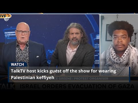 TalkTV host kicks