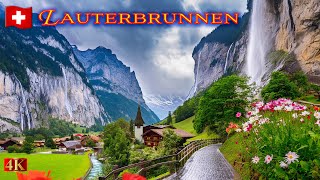 Lauterbrunnen – A Timeless Beauty – A Rainy Day Walk in the Valley of Waterfalls