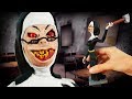 Making EVIL NUN in POLYMER CLAY!