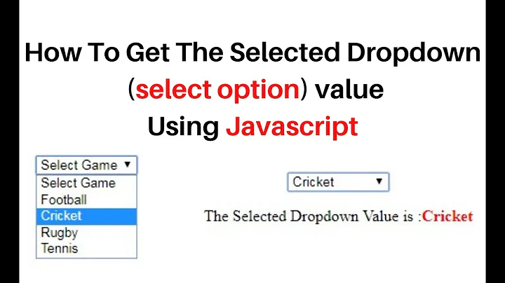 javascript get dropdown (select option) selected value onchange label