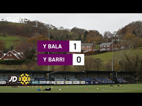 Bala Town Barry Goals And Highlights