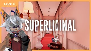 【Superliminal】謎解きゲーは得意じゃないんだけどなぁ！【VTuber/蚕鵺いづく】