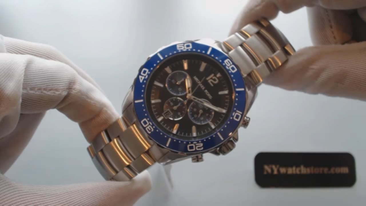 Men's Michael Kors Windward Chronograph Steel Watch MK8422