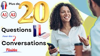 ⭐🗣️Guide pratique 🤔  Plus de 20 questions pour des conversations fluides 👥💬⭐