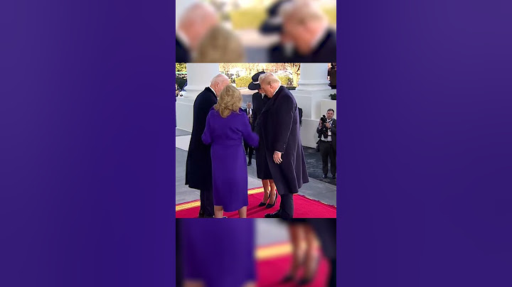 President Biden says 'welcome home' to Donald Trump at White House
