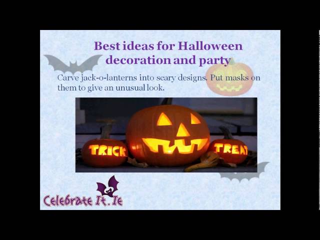 Tips for getting the best Halloween party decorations