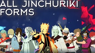 All Jinchuriki Forms Moveset Combo Awakening Showcase Naruto Shippuden Ultimate Ninja Storm 4 Youtube