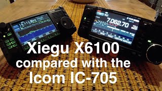 The Xiegu X6100 or the Icom IC705? Making a purchase decision!