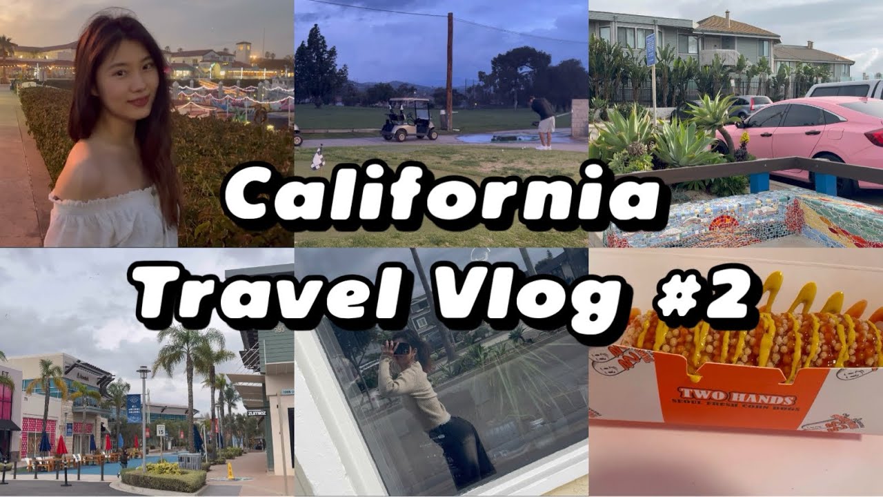 California Trip Vlog | West Coast Road Trip 🇺🇸✨ #2