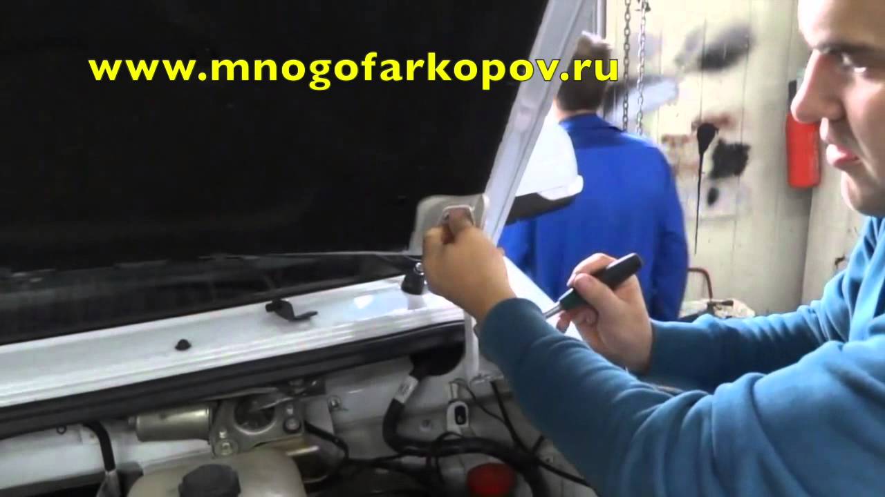 Упор капота уаз патриот