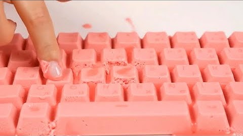 15 minutes Which Ai Keyboard would you choose? ASMR relaxation video VEO3 satisfying relaxing sleep