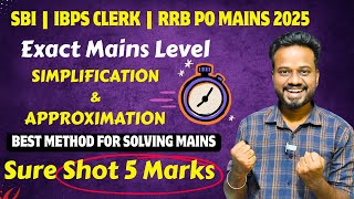 Maximize Your Score In Quant Simplification Approximation Masterclass Ultimate Tricks Mains2025