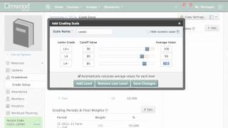Schoology: Setting up the Grade Book