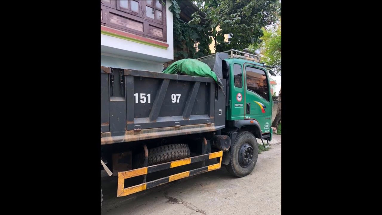 Bán xe tải ben cũ Howo 8t5 2017 alo 0968688782 xe tại Hà Nội - YouTube