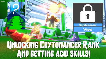 Unlocking Cryptomancer Rank! | Sorcerer Fighting Simulator