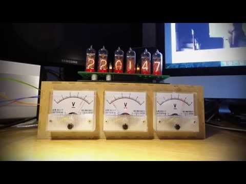 Voltmeter Clock Preview (GaugeRTC)