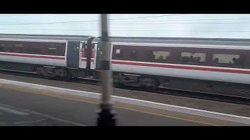 high speed class 91 at Retford  bound for London Kings cross