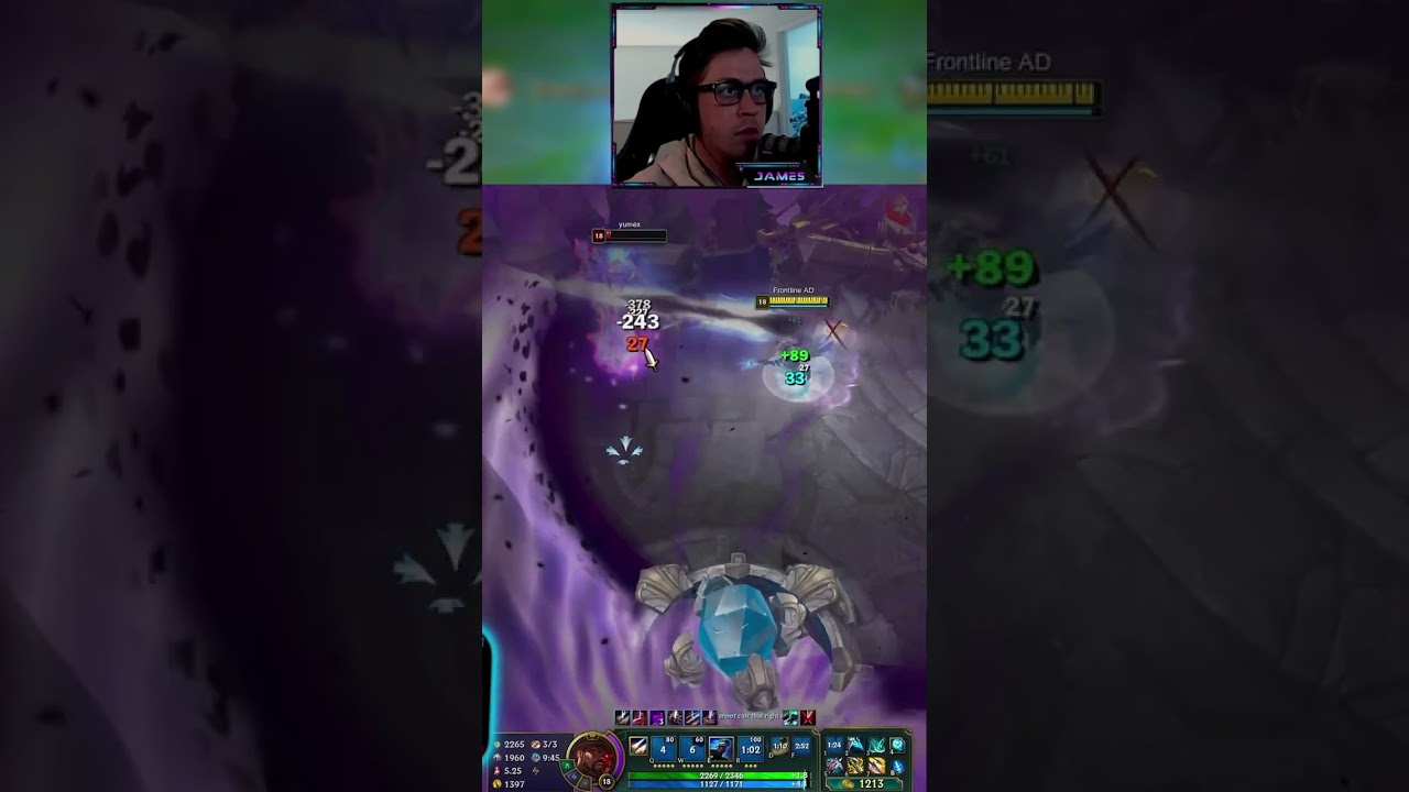 Mordekaiser literally Saved me with the ult 😂😂 - League of legends