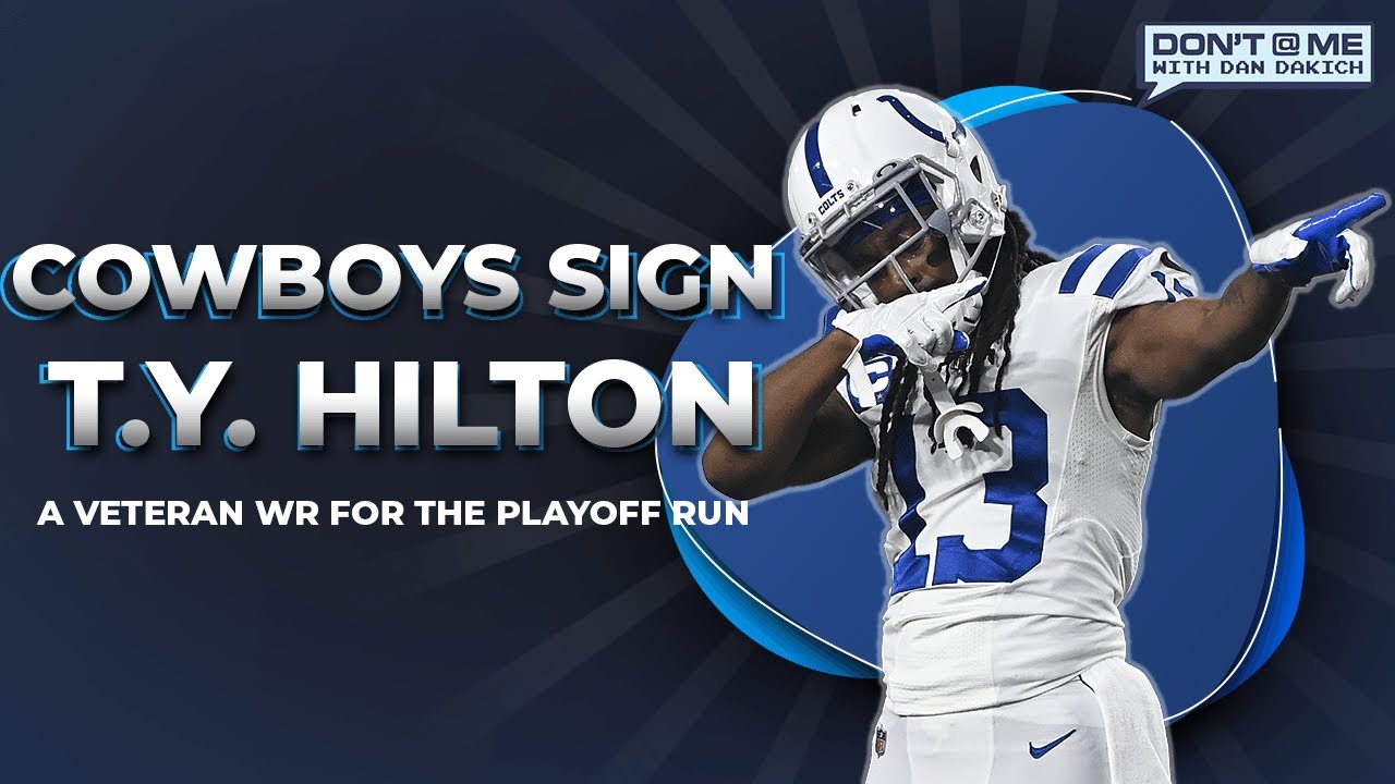 Cowboys sign former Colts WR T.Y. Hilton