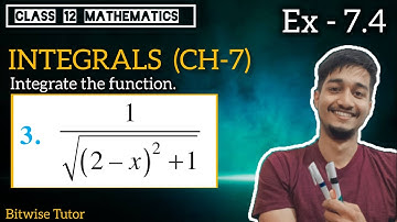 Class 12 Ex 7.4 Q3 Maths | Ex 7.4 Class 12 Math q3 | ex 7.4 Q3 Class 12 Maths | Integrals
