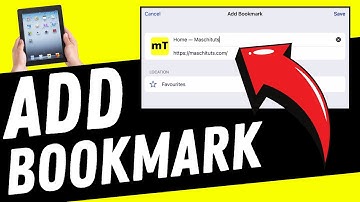 How to Bookmark on the iPad (Safari, Google Chrome)