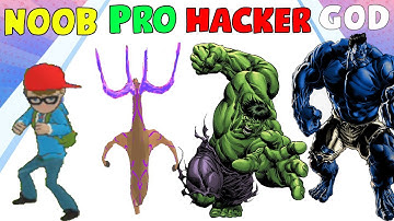 NOOB vs PRO vs HACKER vs GOD in Animal Hell
