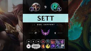 Sett Support vs Thresh  KR Master Patch 14.10