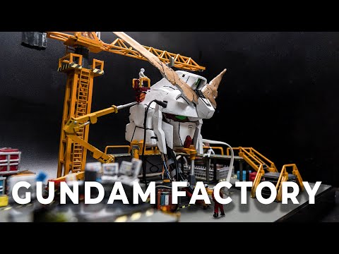 Video Hướng dẫn làm nhà máy Gundam | Góc sáng tạo |... - youtube
