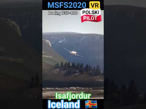 ✈️🔥Dangerous Landing Isafjordur