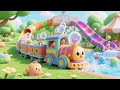 Bubble Train 🚂 Splash Slide 🌊 Adventure Park | Nursery Rhymes &amp; Kids Songs