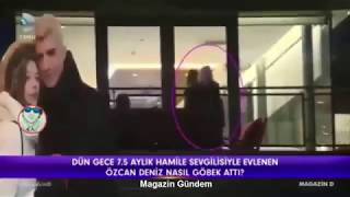 Doğuma günler kala Özcan Deniz'den eşine servetlik hediye!