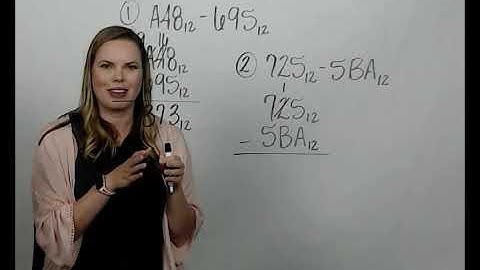 Base 5 and Base 12 Subtraction