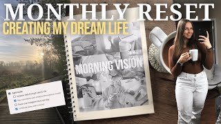 Creating a Vison for Life | Monthly Reset and Plan with Me