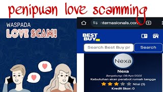 Bestbuy penipuan love scamming waspada !!