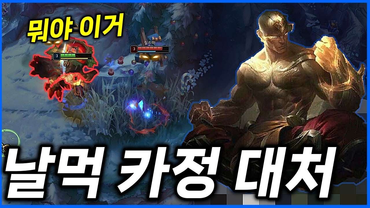 날먹을 하면 어쩔겨ㅋㅋ【리신 정글 강의】