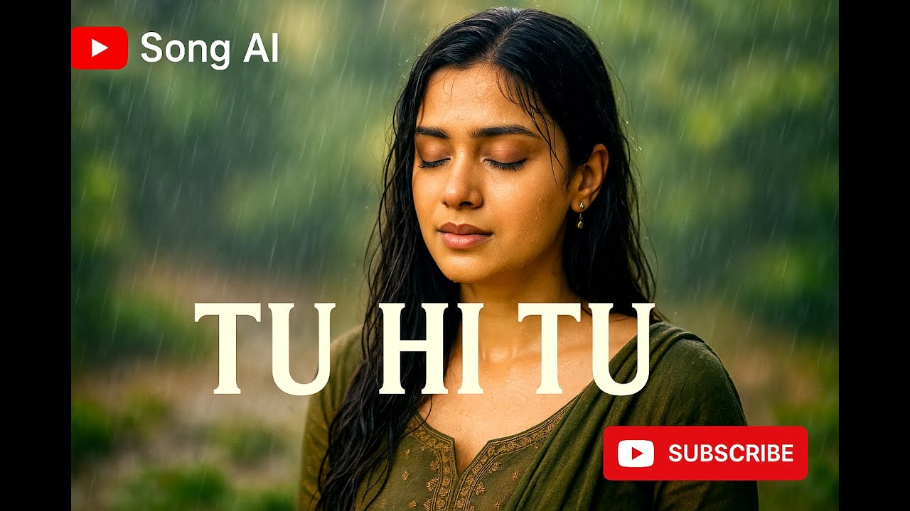 Tu Hi Tu 🌧️ | Romantic Rain Song | Heart Touching Bollywood Vibes | Song AI
