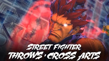 STREET FIGHTER X Tekken - Throws & Cross Arts