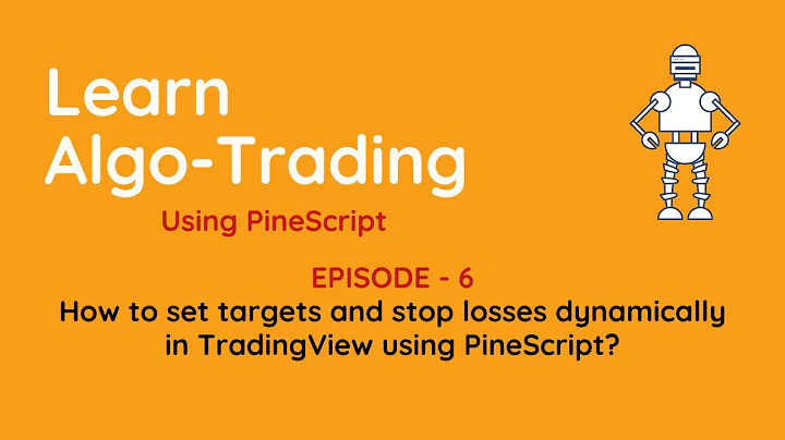 How to set targets and stop losses dynamically in TradingView using PineScript?