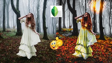 Snapseed Dark Brown photo editing trick | Snapseed Background editing | Background colour change