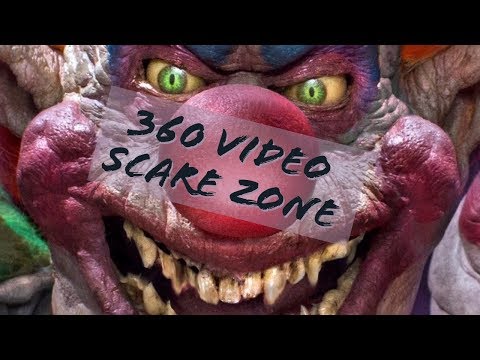 Halloween Horror Nights 360 video (Killer Klowns From Outer Space)