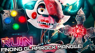 FNAF Ruin: Cassie REPAIRS GLAMROCK MANGLE?! NEW ENDING! (Security Breach DLC)