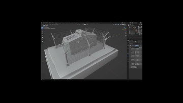 Blender Geometry Node Fence Generator #shorts