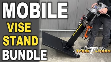 Wilton 1765 Tradesman Bench Vise with Mobile Vise Stand