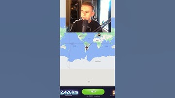 Geoguessr Twitch Streamer Loses It with Viewer #shorts