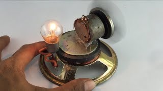 New Ideas Technology 2019  | Generator Free Energy Using By Dc Motor With Speaker Magnet 100%