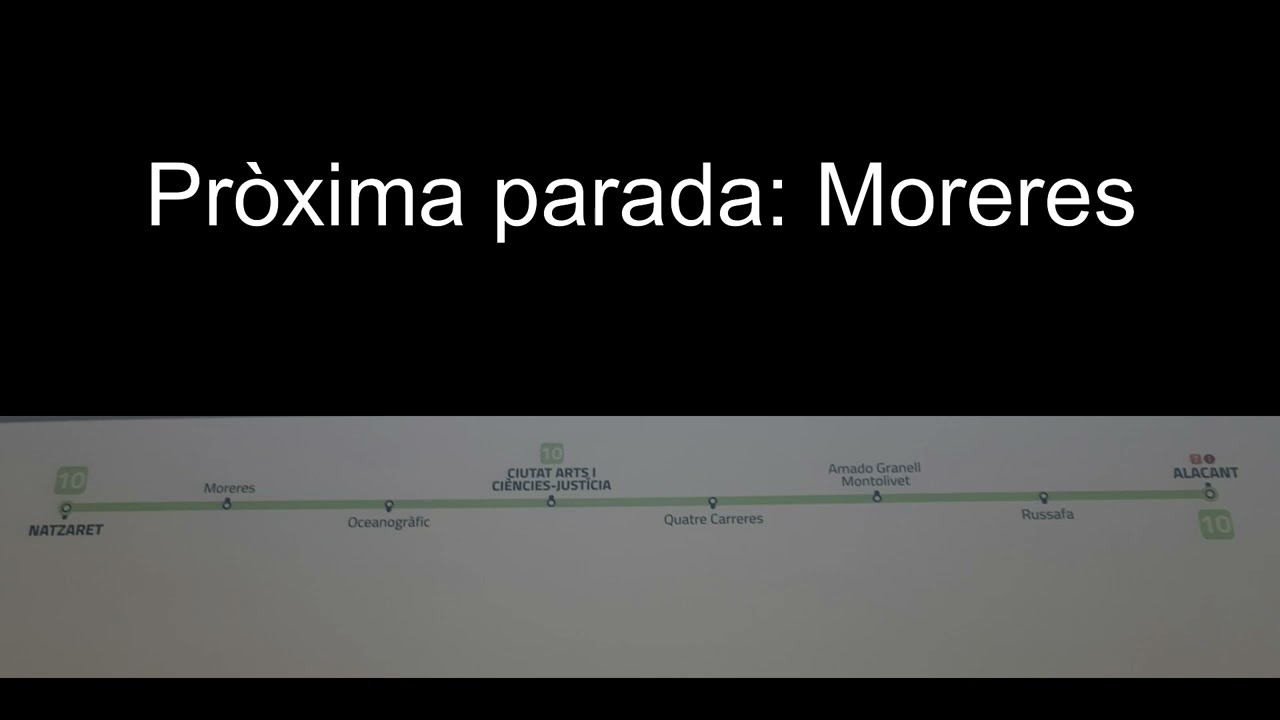 Megafonía L10 MetroValencia