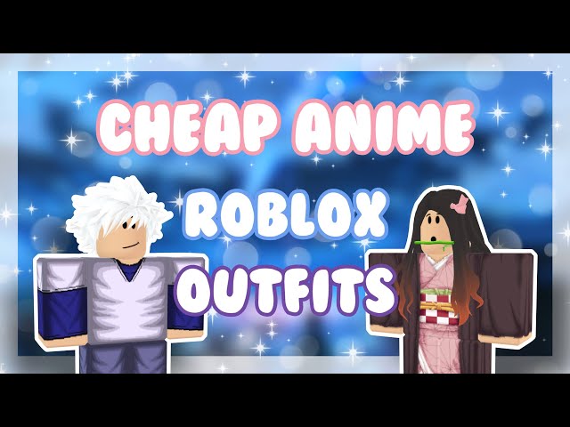 25 Anime Cosplay Roblox Outfit PartI  Roblox Outfits