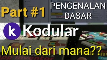 KODULAR | PART #1 | PENGENALAN PERTAMA, HARUS MULAI DARI MANA? UNTUK PEMULA